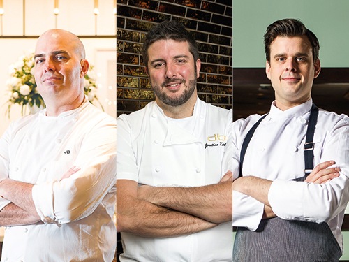 The Three Chefs Dinner Serie di Marina Bay Sands