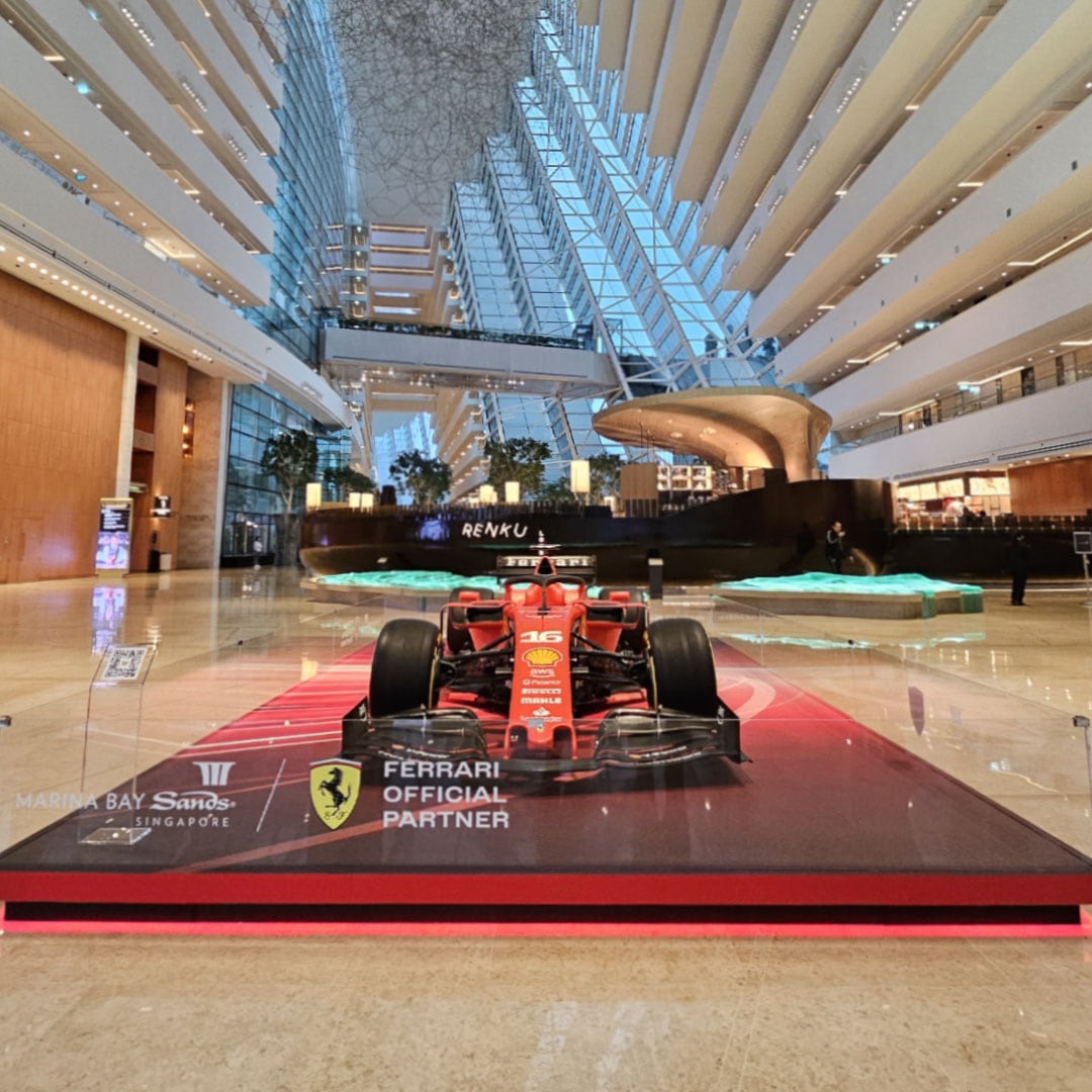 Scuderia Ferrari F1-75 show car