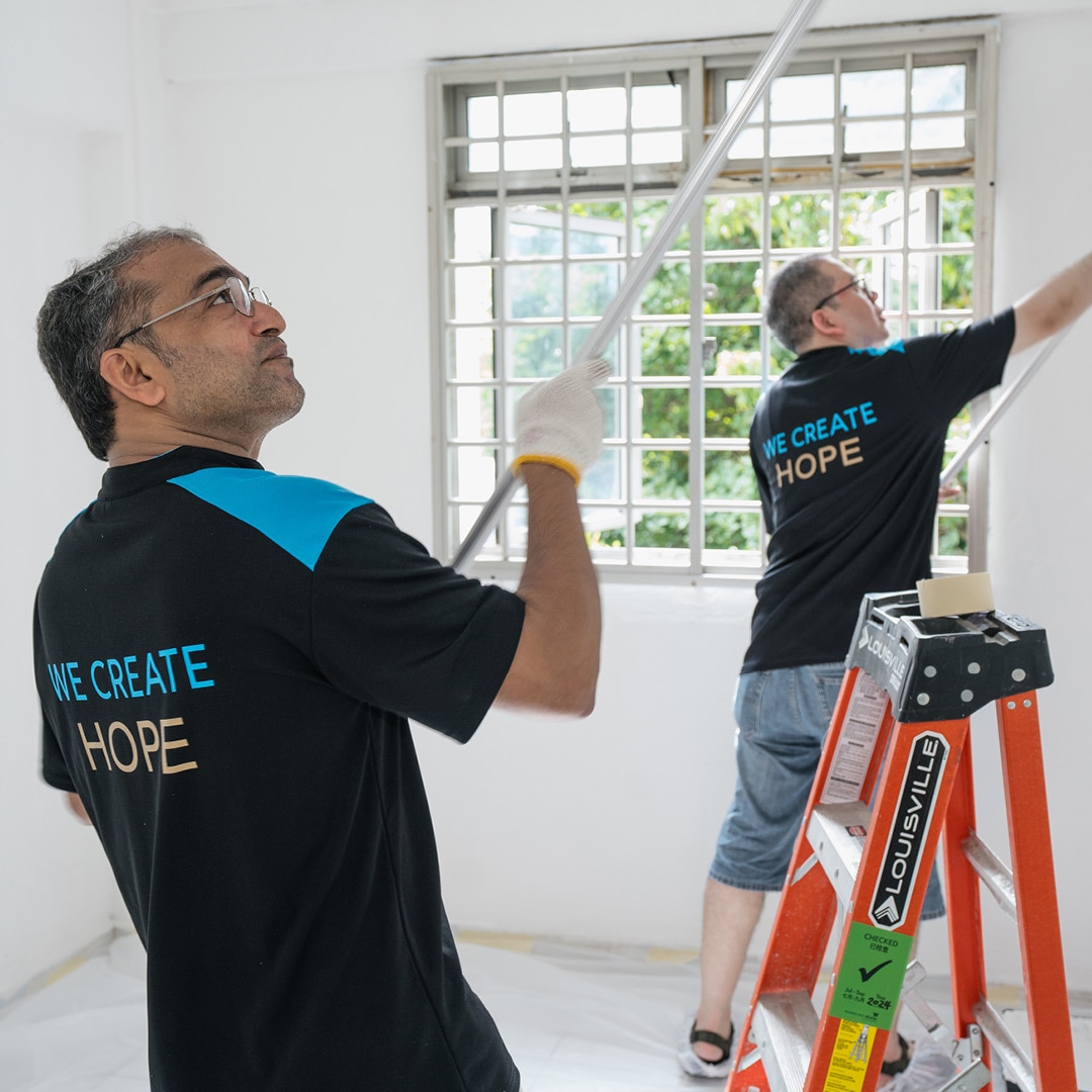 COMMUNITY VOLUNTEERING BY TEAM MEMBERS