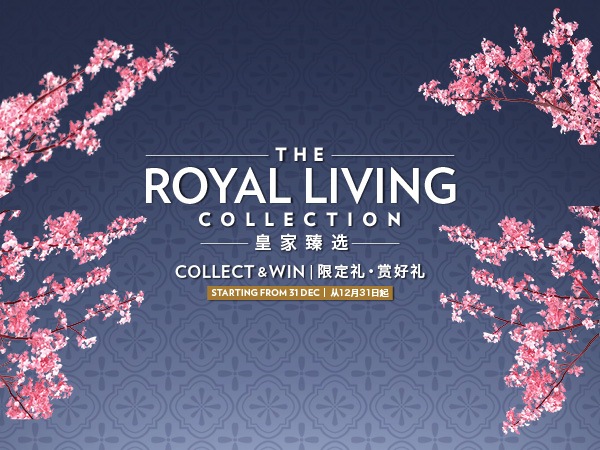 The Royal Living Collection: Kumpulkan & Menangkan