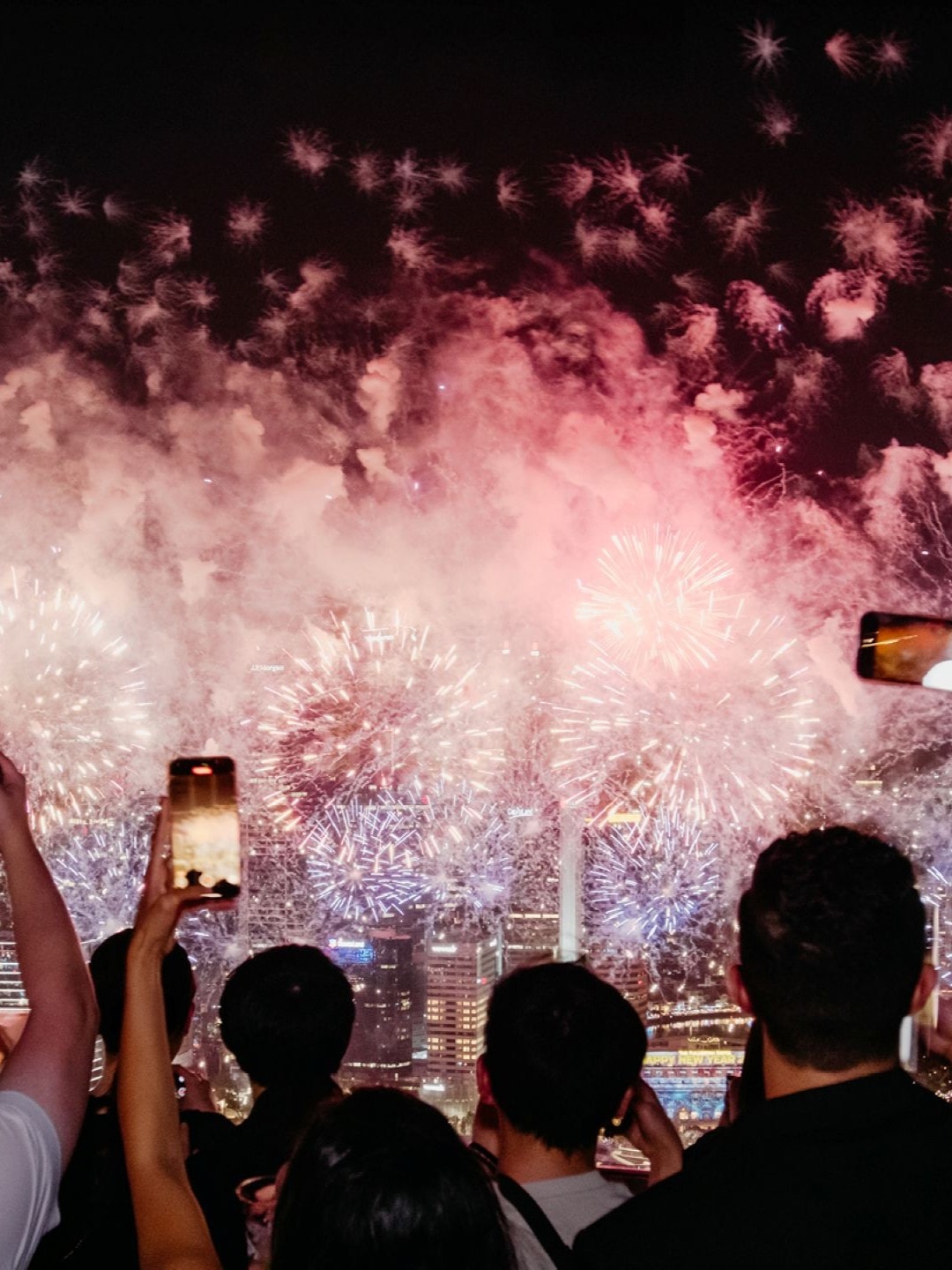 Menghitung Mundur Menuju Tahun Baru di Ketinggian