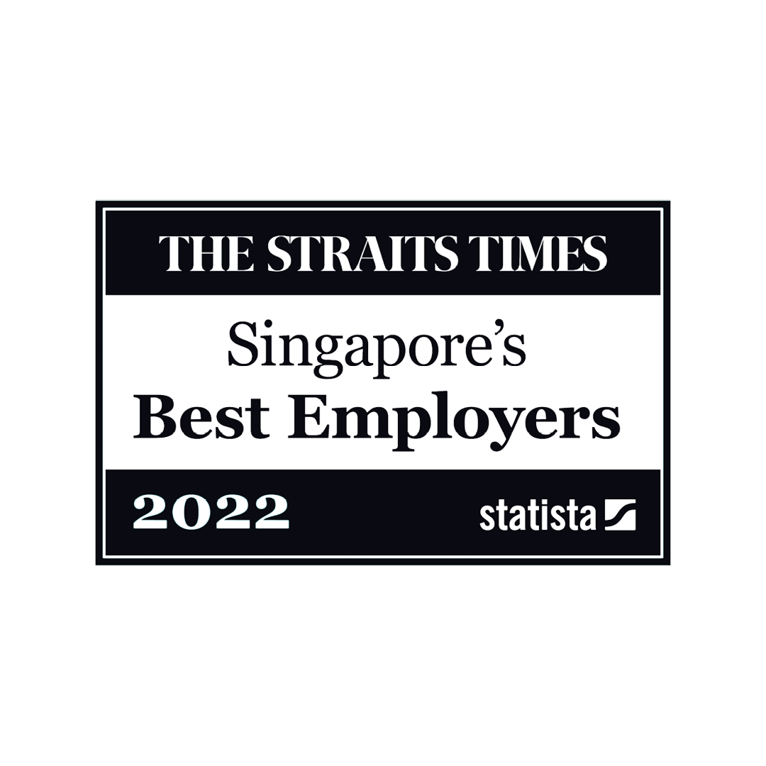 Pemberi kerja terbaik Singapura 2022 (Mendapatkan peringkat 23; satu-satunya operator pariwisata & keramahtamahan dalam peringkat 25 teratas)