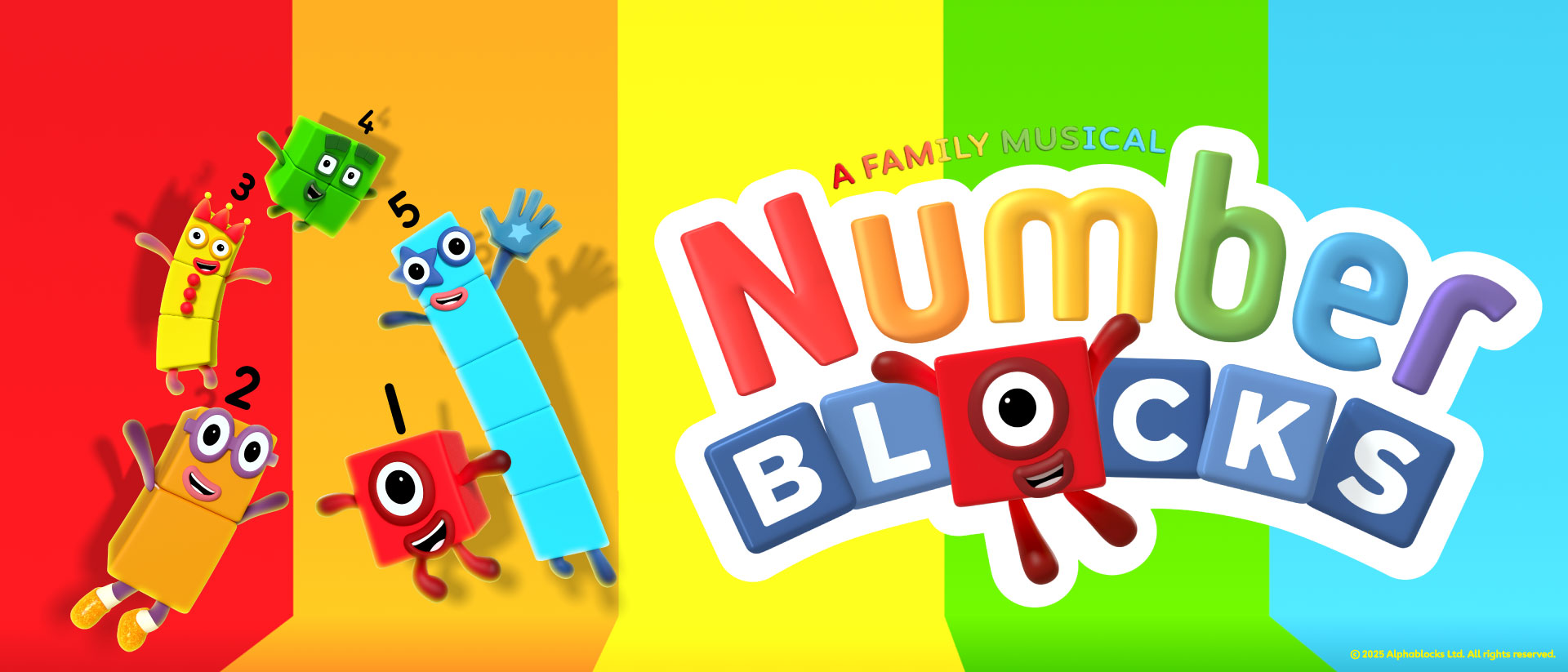 Numberblocks Musikal untuk Keluarga