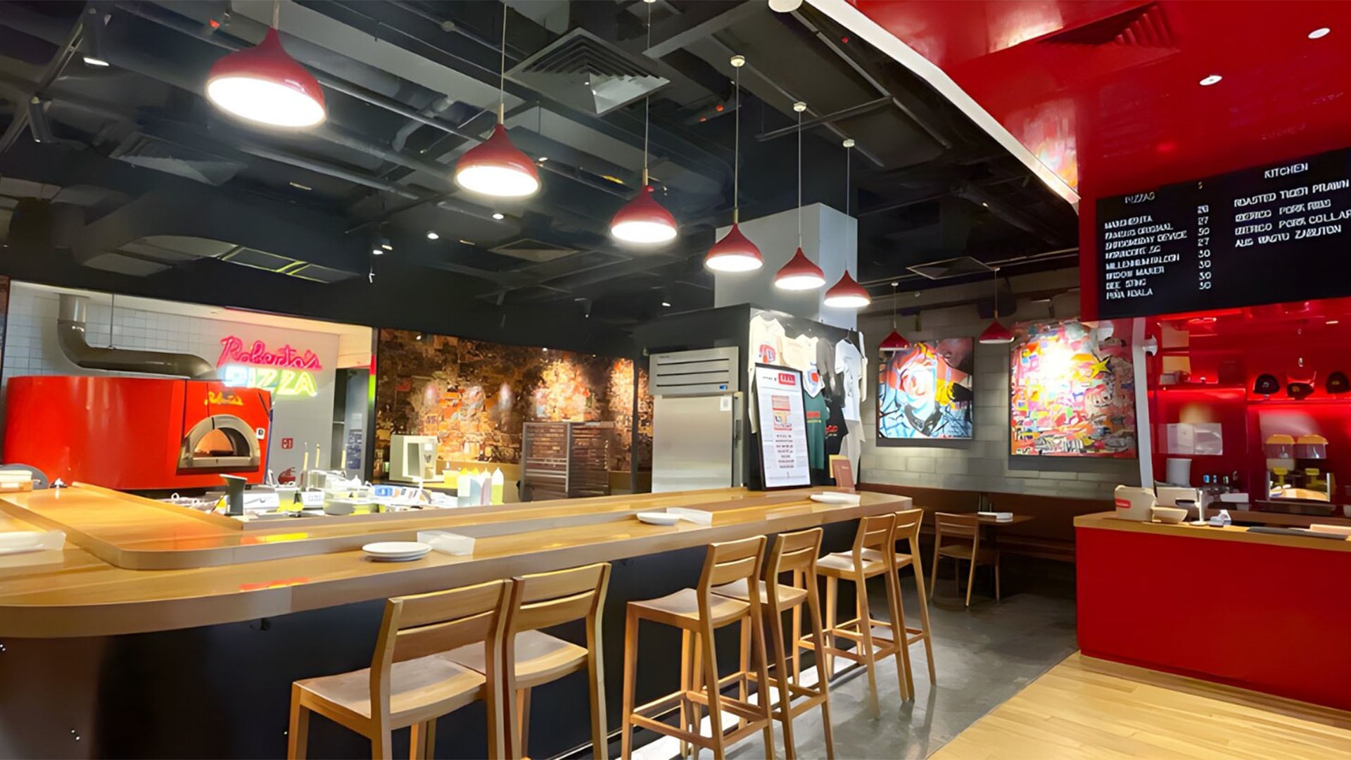Pesona autentik Roberta's Pizza, restoran piza Italia di Marina Bay Sands