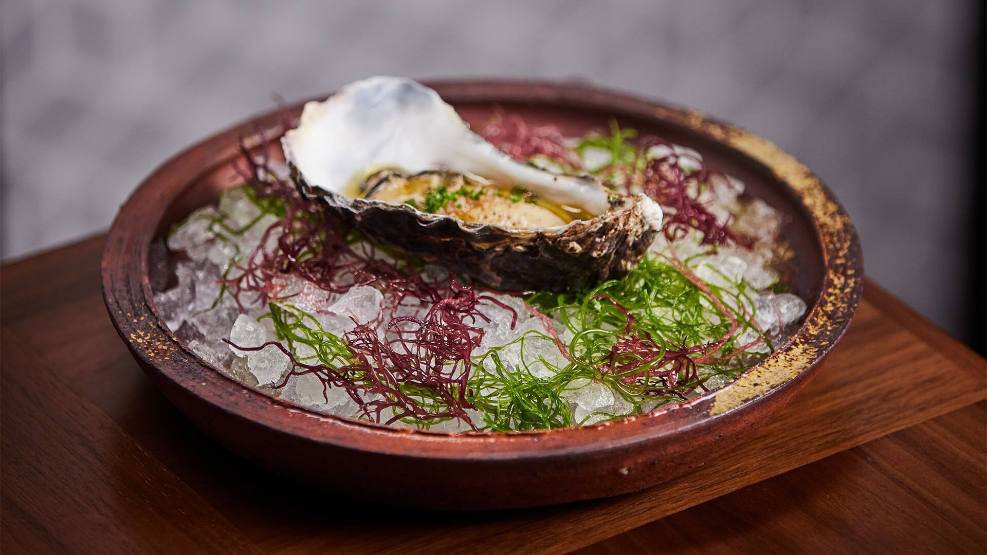 Oyster dari Waku Ghin, salah satu restoran fine dining Jepang terbaik di Singapura