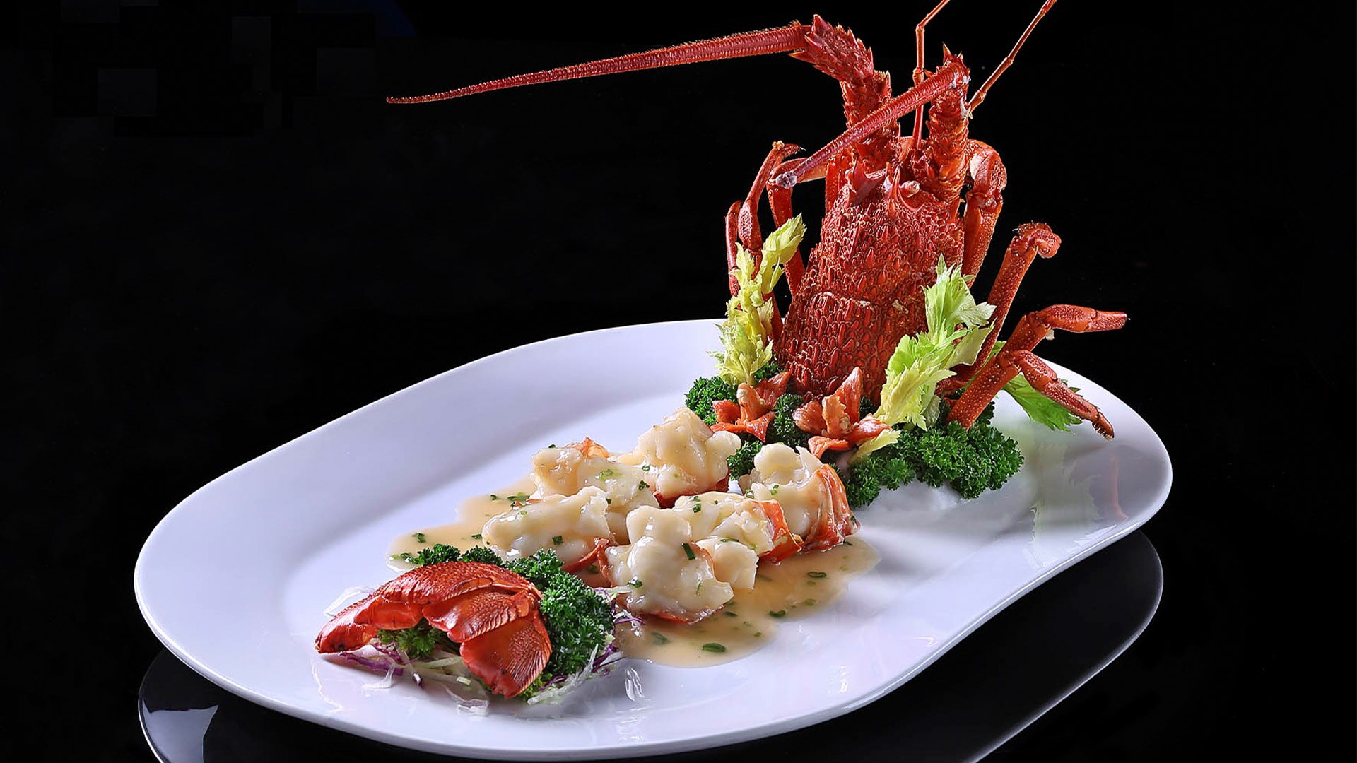 Lobster Segar dari Imperial Treasure Fine Chinese Cuisine di Singapura