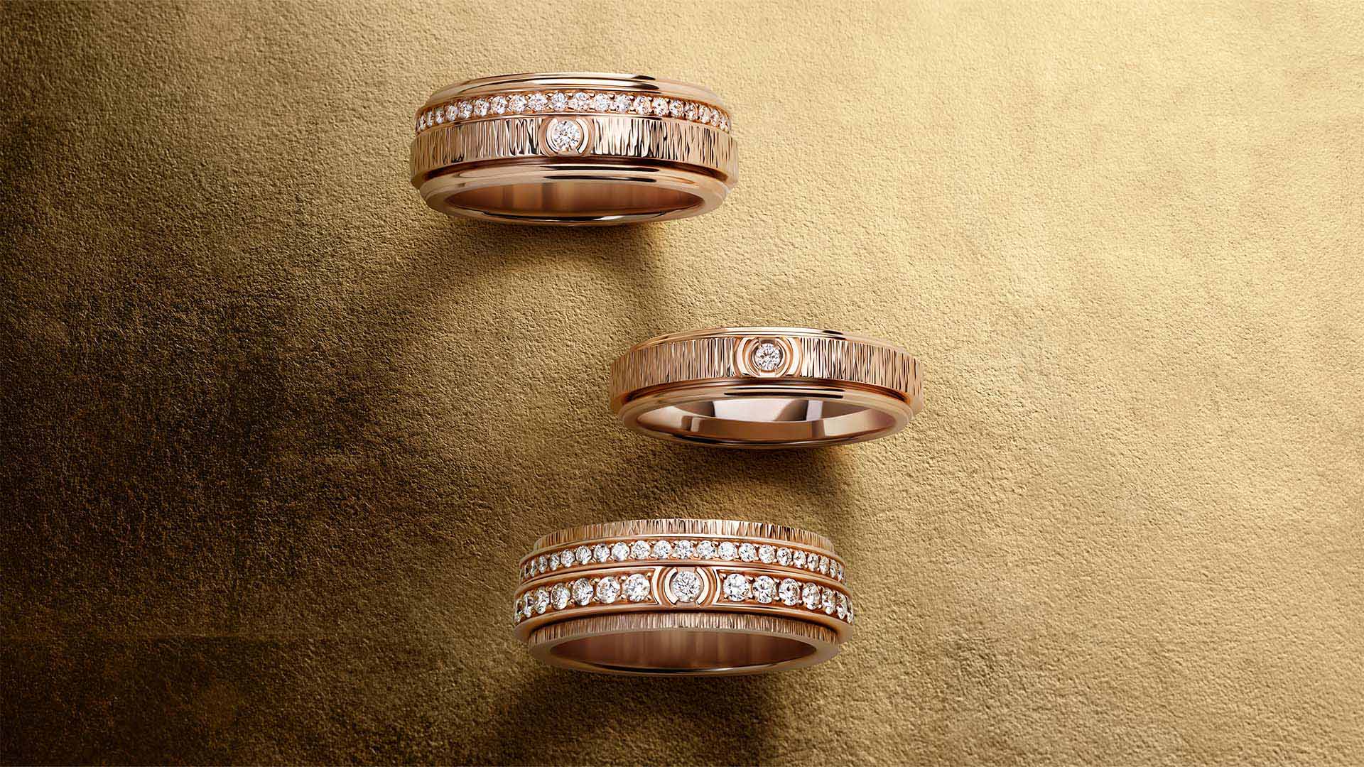 Cincin Gold diamond dari Piaget, merek perhiasan berkelas ternama di Singapura