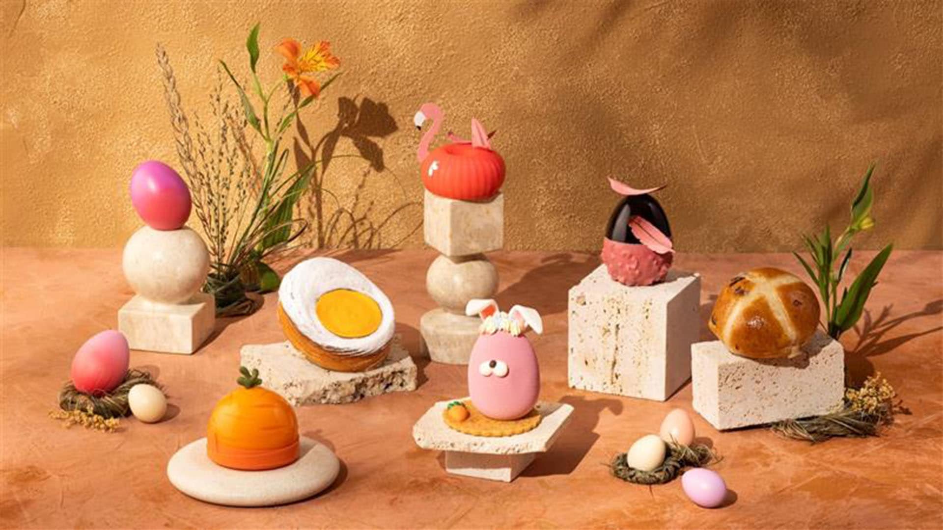 Hidangan imajinatif di Origin + Bloom untuk Paskah 2026 di Singapura