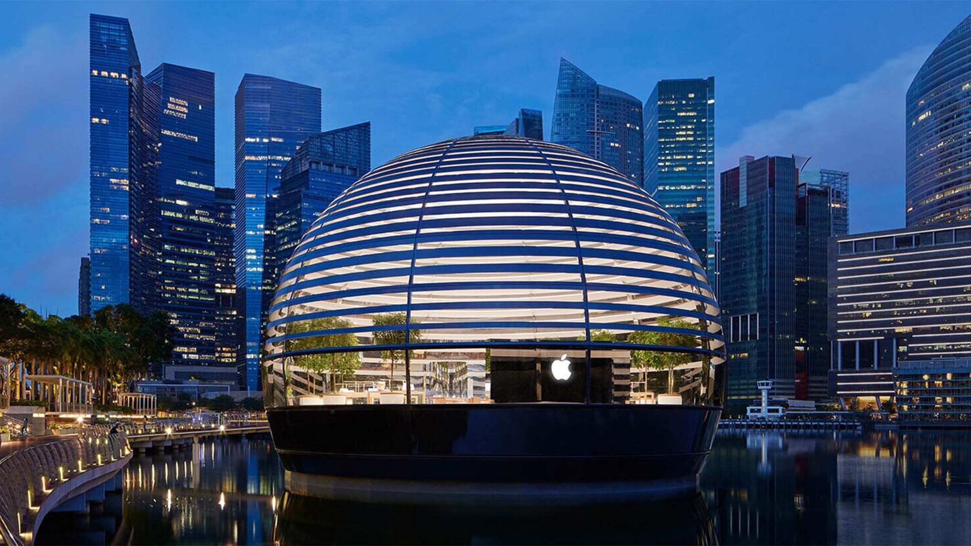 Toko Apple di Marina Bay Sands