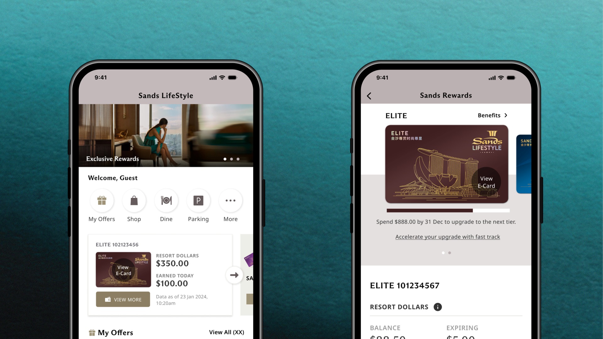 Aplikasi Seluler Marina Bay Sands - Perjalanan