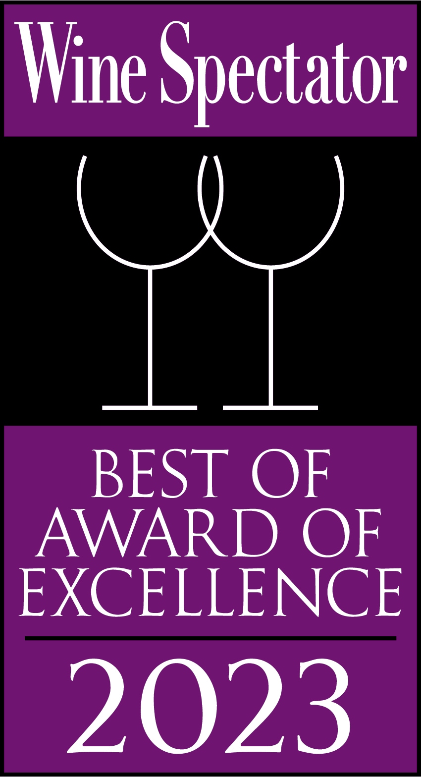 Wine Spectator 2023 - Best of Award of Excellence