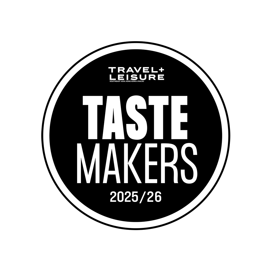 2025 – 2026 Travel + Leisure Southeast Asia: Tastemakers (Pemenang)