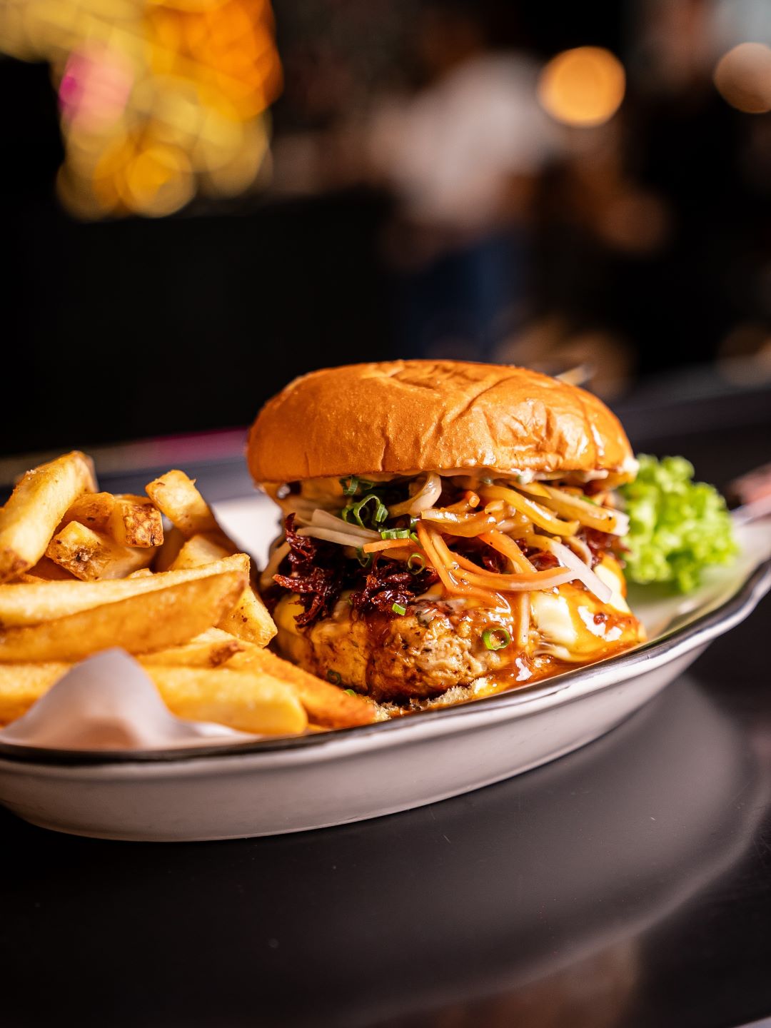 Black Tap, Adobo Burger