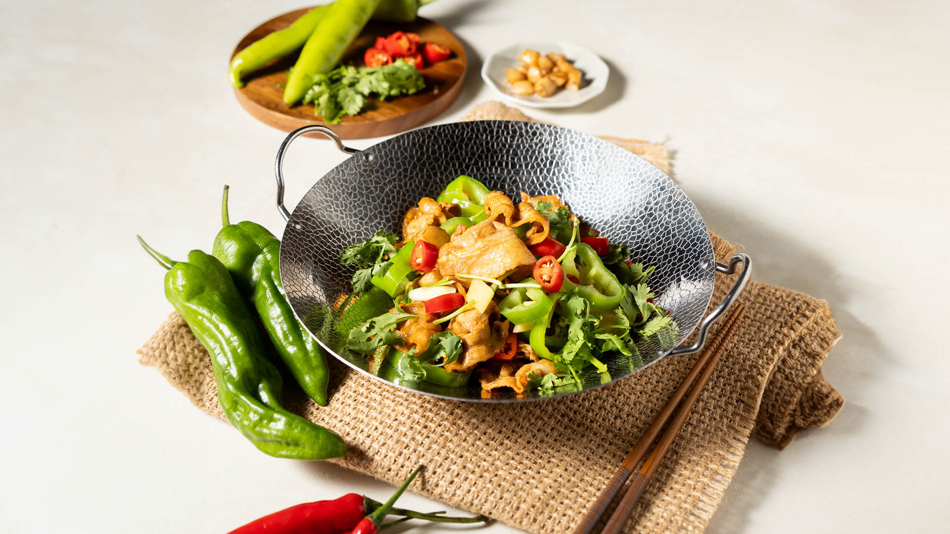 Hunan-style Stir-fried Black Pork