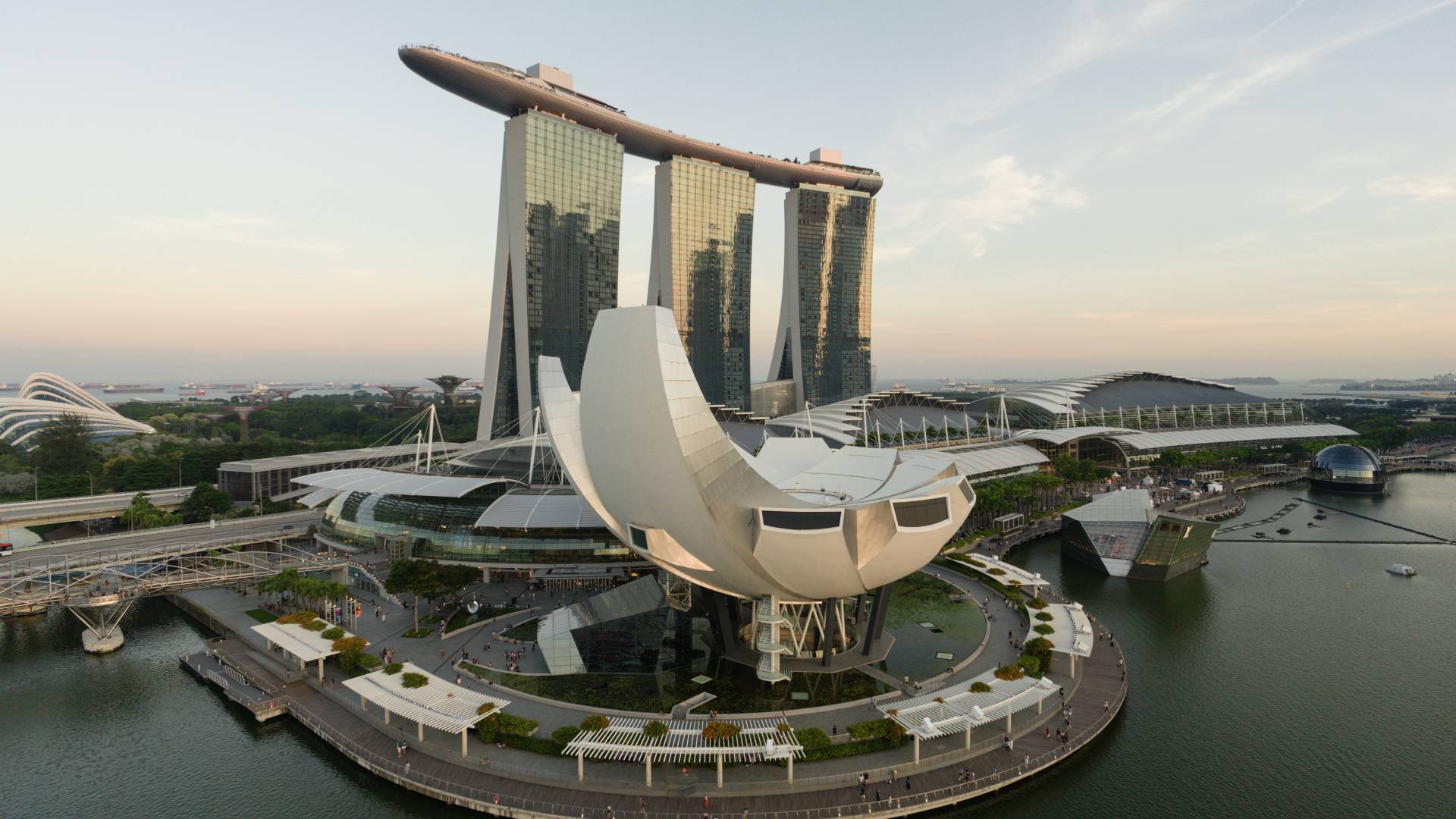 Akses Tujuan Wisata, Marina Bay Sands