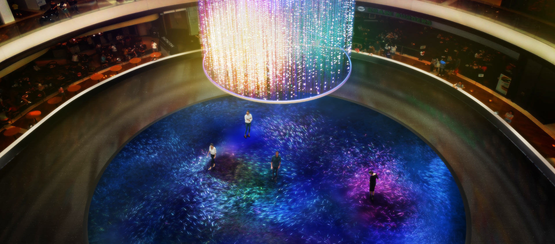 Nyalakan kembang api virtual 