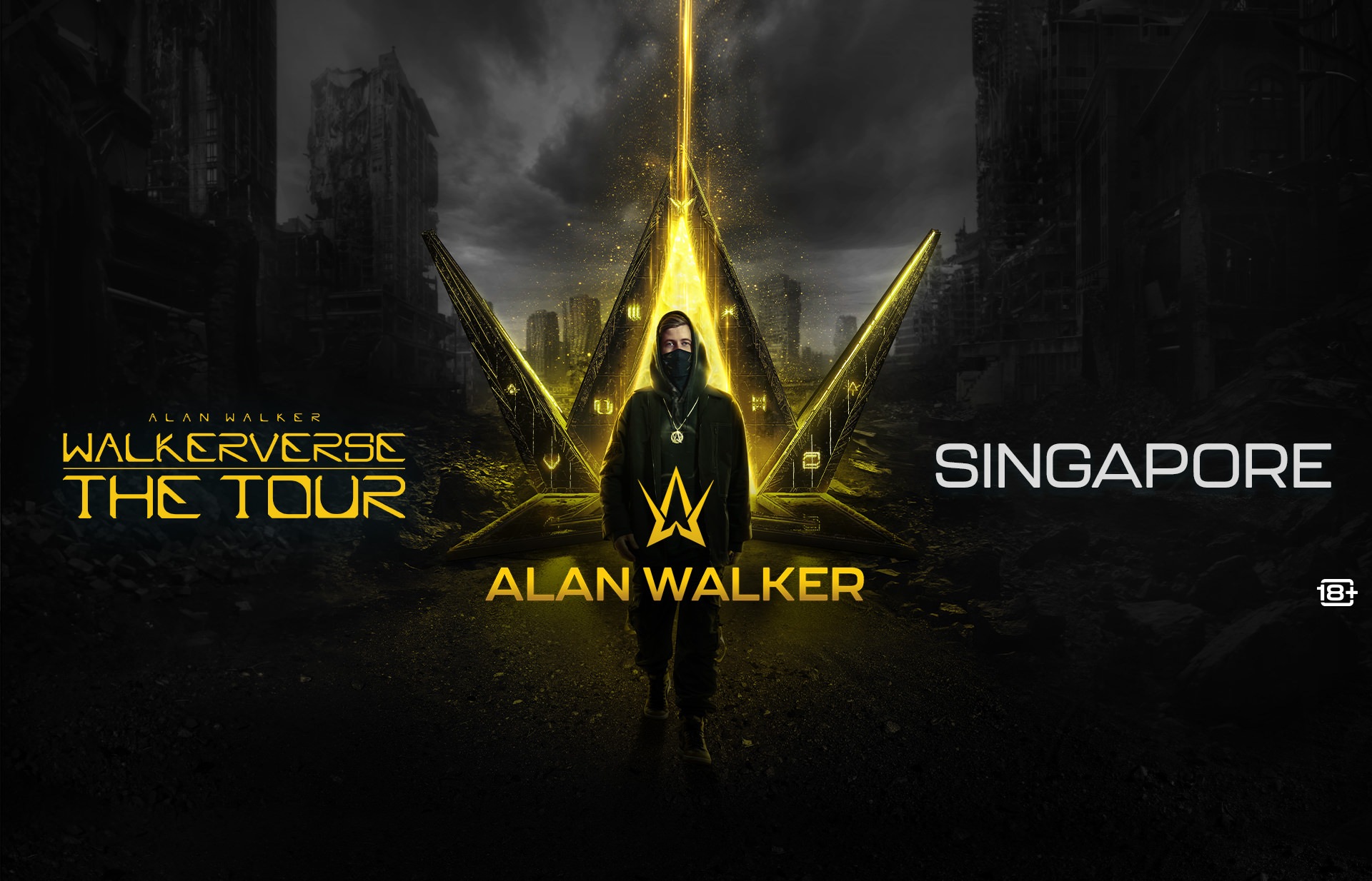 Tur Alan Walker WalkerVerse di Singapura [RATING: R18]