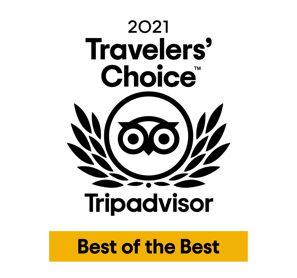 Tripadvisor - Travellers' Choice Best of the Best 2021