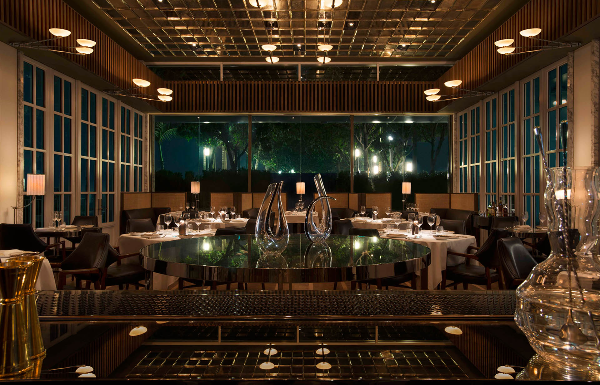 Spago Dining Room by Wolfgang Puck