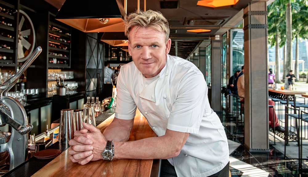 Chef Selebriti Gordon Ramsay di Bread Street Kitchen Bar