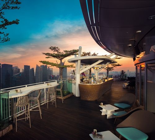 Flight Bar & Lounge at Marina Bay Sands