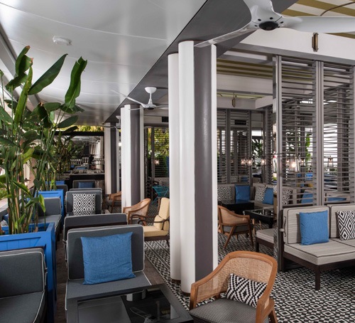 Spago Rooftop Bar dan Terrace Lounge di Marina Bay Sands