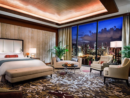 Presidential Suite di Hotel Marina Bay Sands