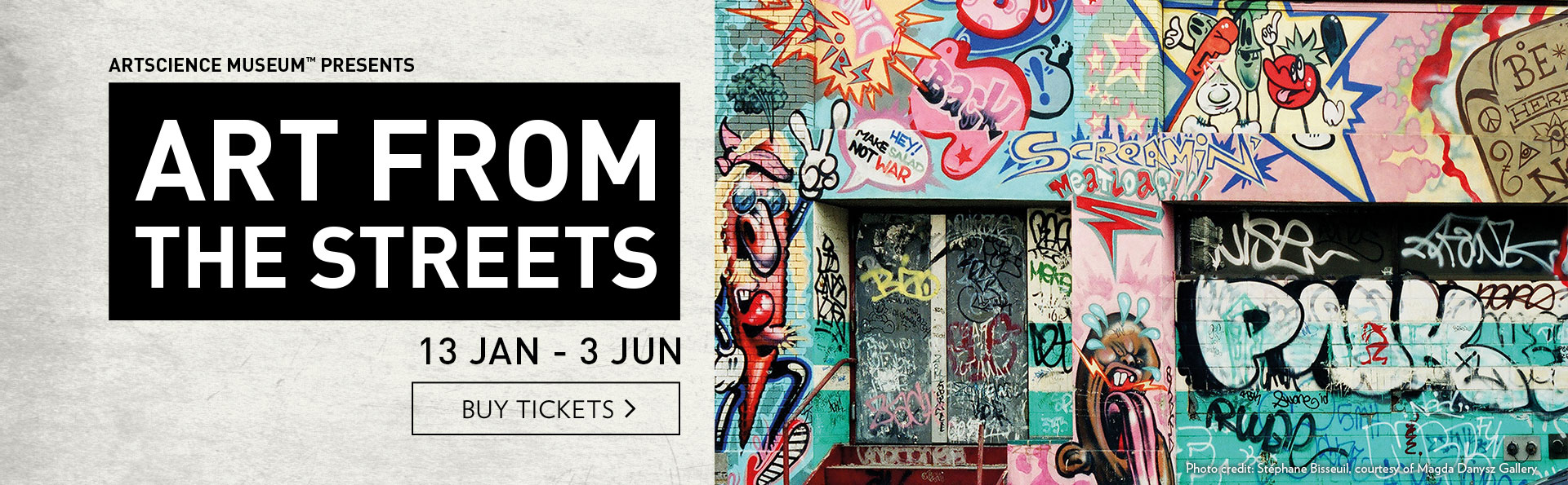 Art From The Streets di ArtScience Museum di Marina Bay Sands