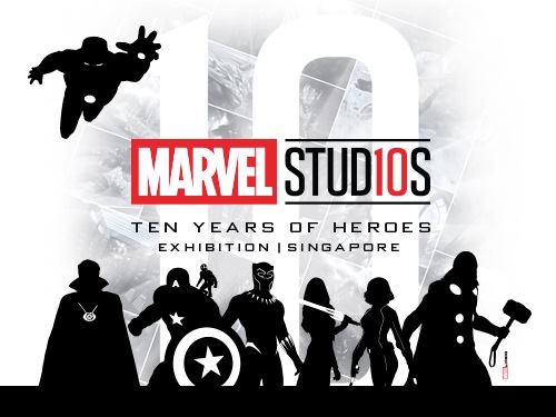 Marvel Studios: Ten Years of Heroes exhibition at Marina Bay Sands