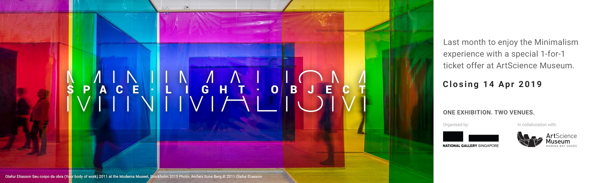 ArtScience Museum di Singapura Benderang Kala Malam