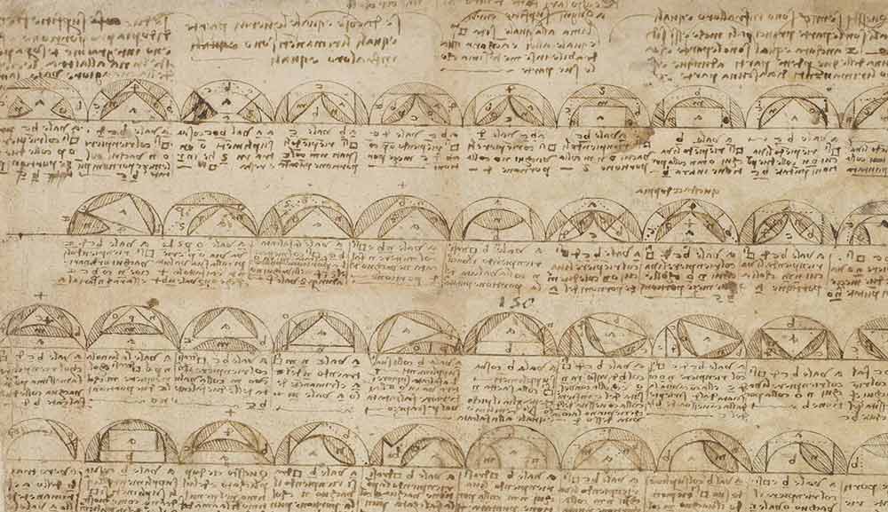 177 Persamaan antara Lingkaran dan Setengah Lingkaran sekitar tahun 1515 F.455 halaman ganjil