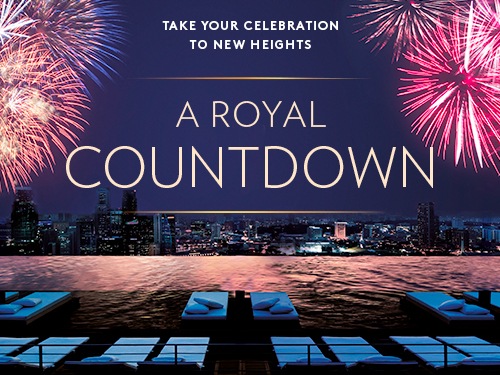 Royal Countdown di Spago di Marina Bay Sands