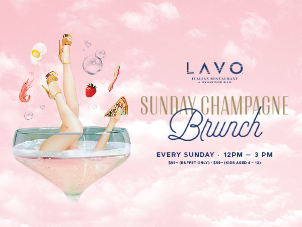 LAVO Sunday Funday Champagne Brunch Gift