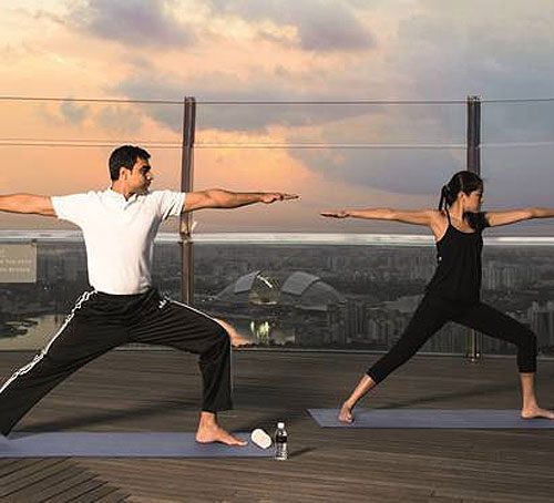 Banyan Tree Fitness Club di Marina Bay Sands