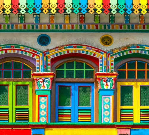 Colourful Shophouse