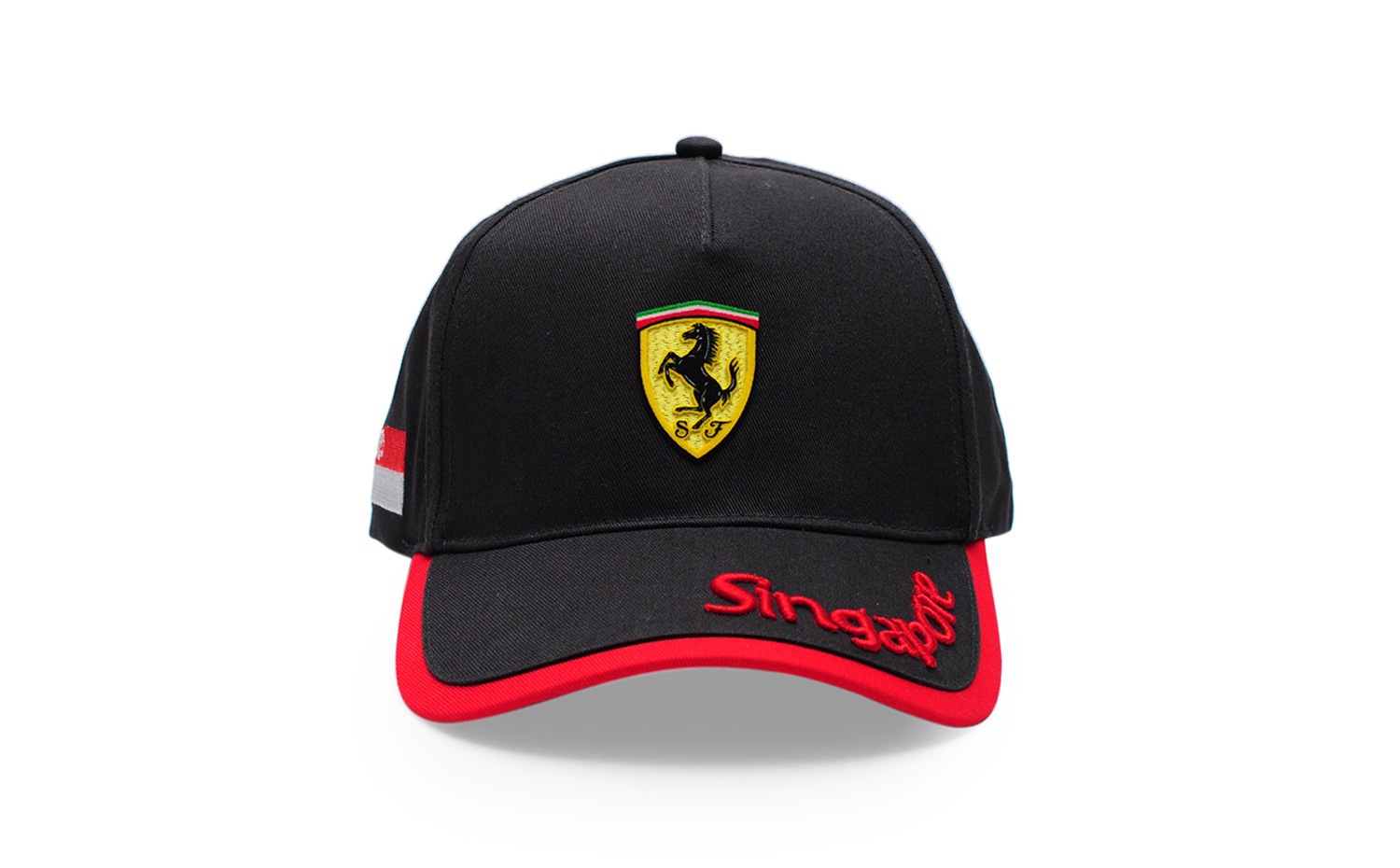 Ferrari Store: Topi Koleksi Singapore City warna Hitam