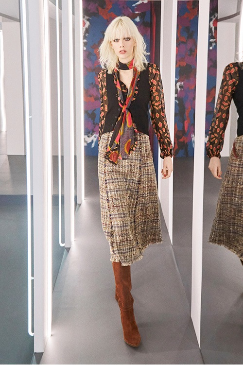 Penampilan Catwalk Diane von Furstenberg New York Fashion Week