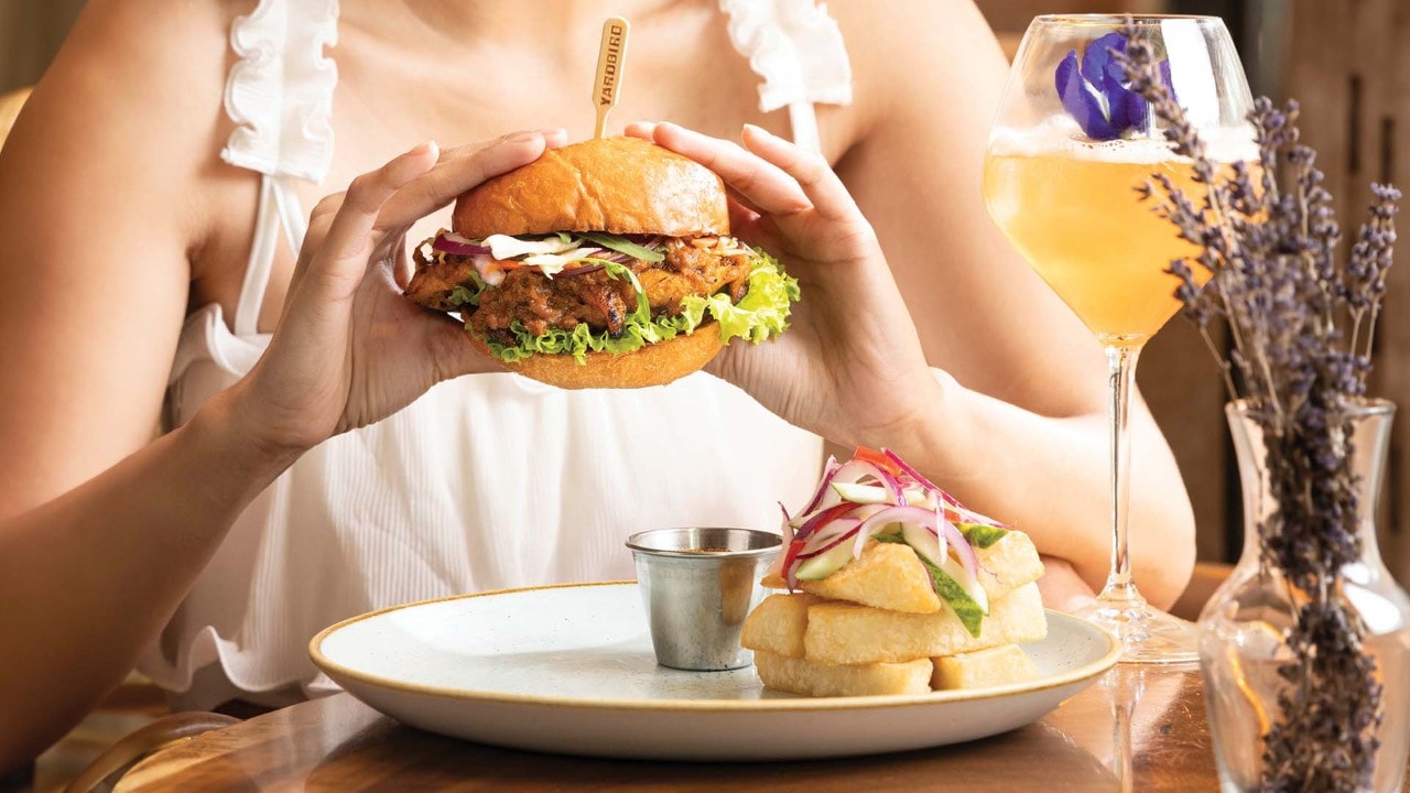 Yardbird exclusive burger for 2024 Singapore National Day