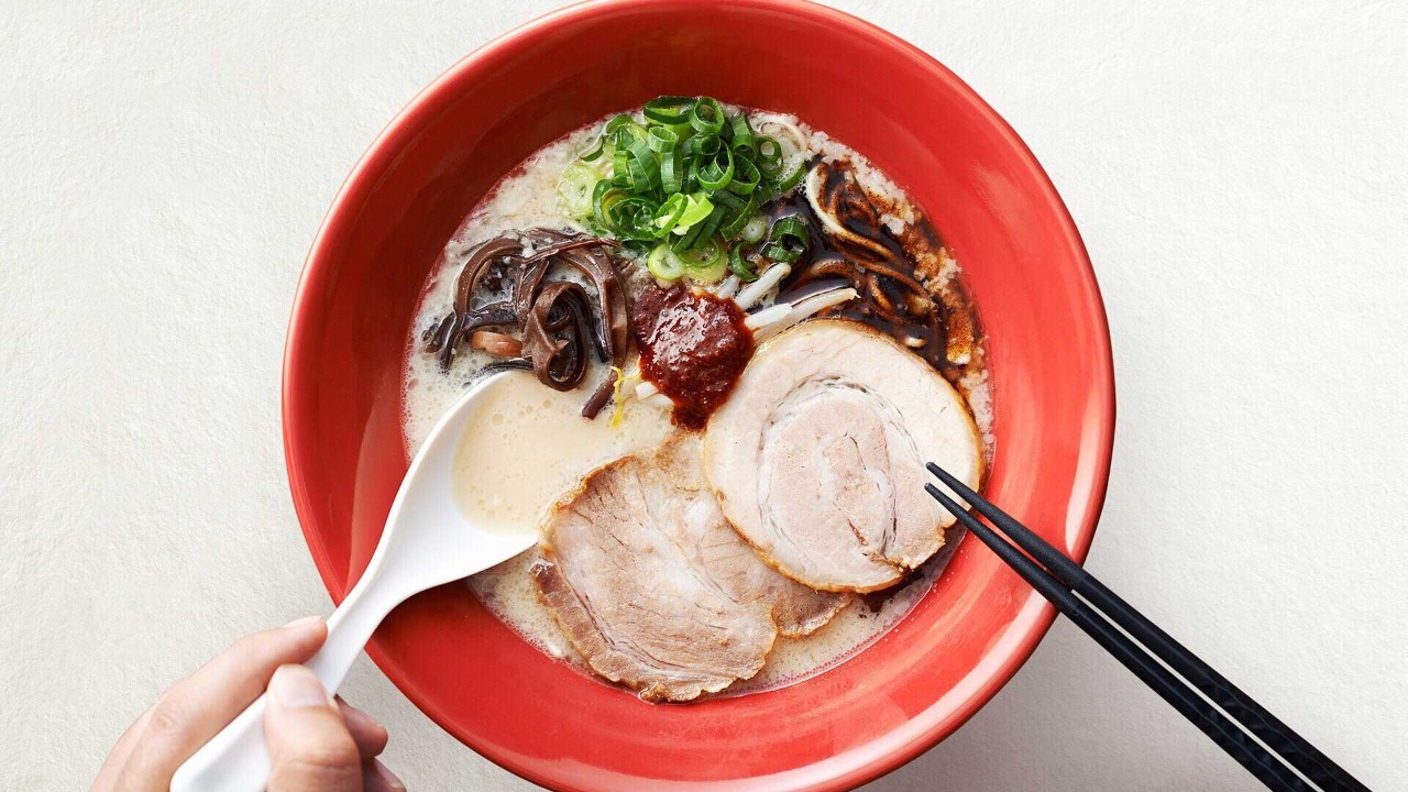 Ramen from IPPUDO, a casual Japanese dish from one of the top Japanese restaurants in Singapore