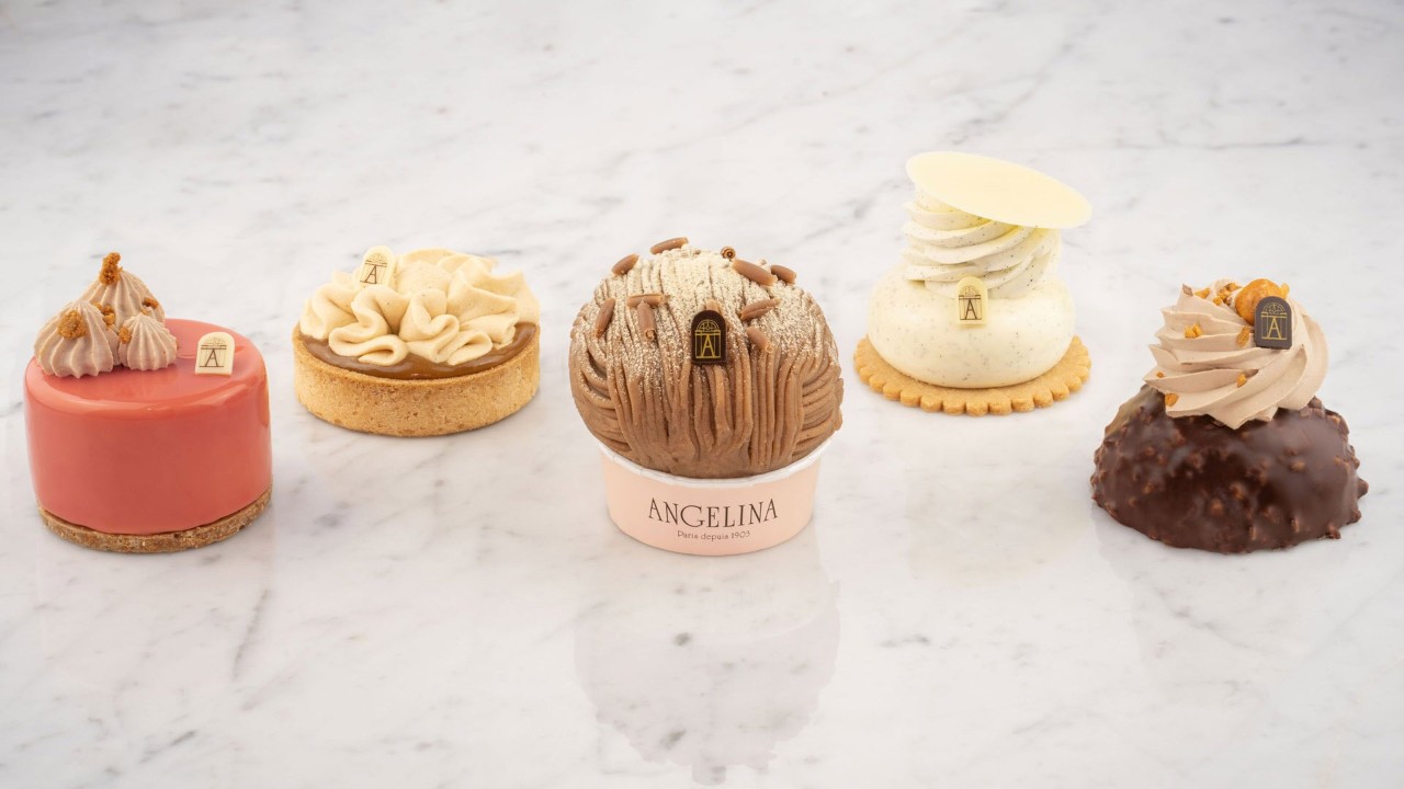 Variety of dessert at the best dessert shop and cafe in Singapore, Angelina