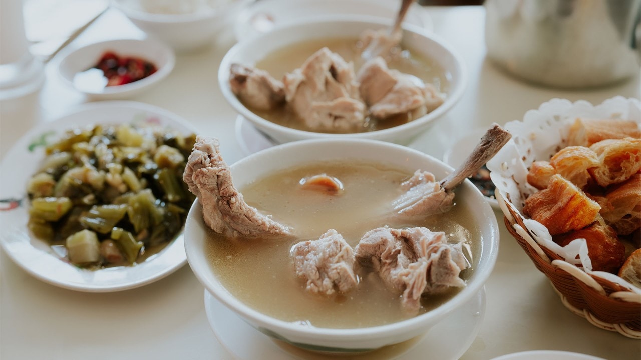 Bak Kut Teh, a Singaporean local dish
