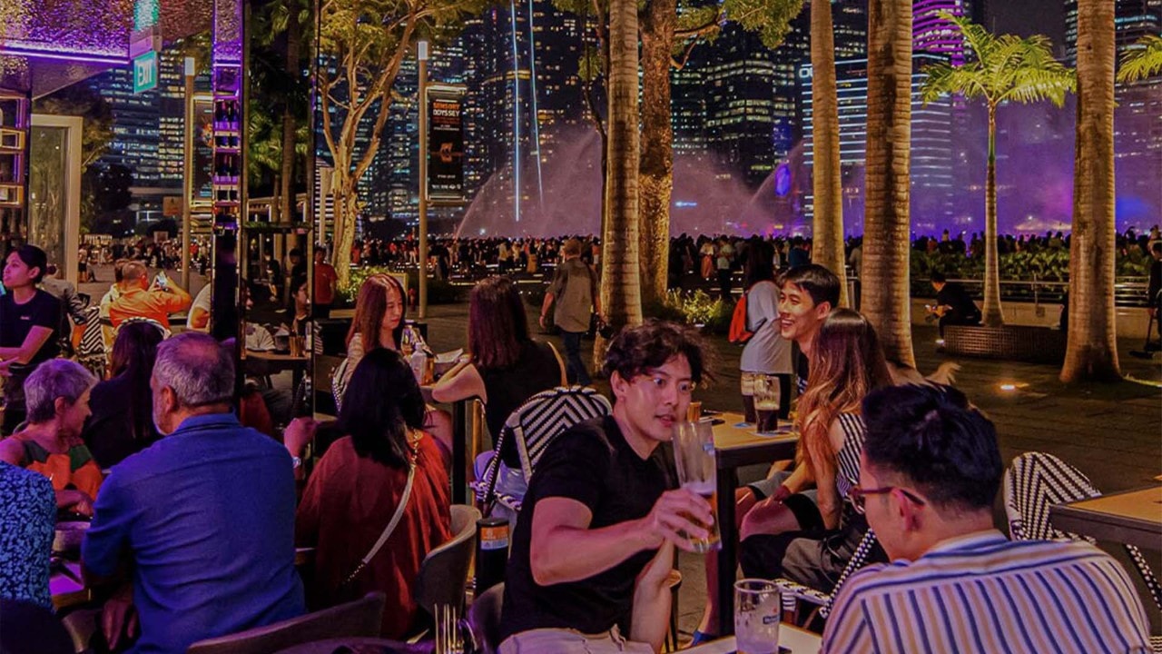 Alfresco Dining Space at Le Noir