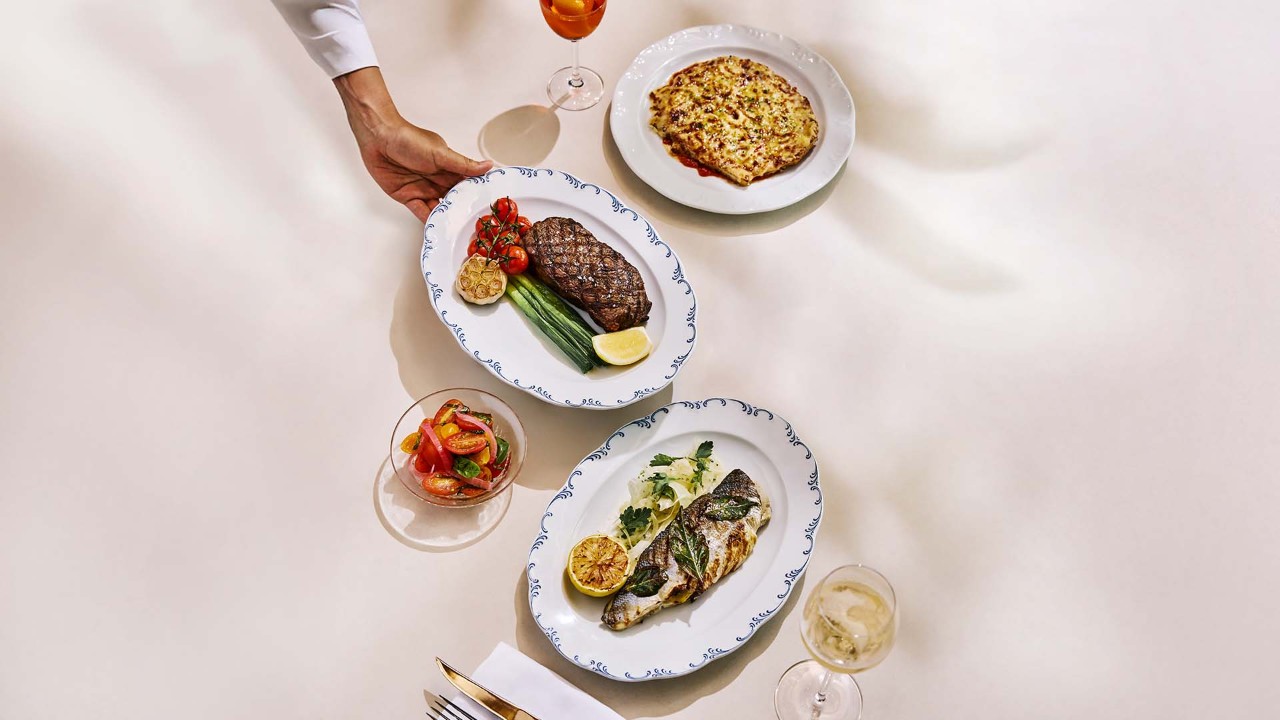 Pasta and champagne, a casual dining restaurant in Singapore
